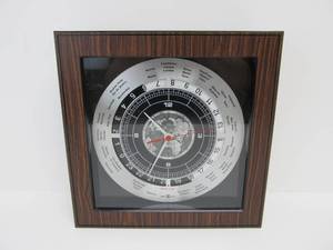 lot 302 image: Vintage HOWARD MILLER World Time Clock