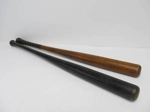 lot 347 image: Pair of Old Vintage Softball Bats