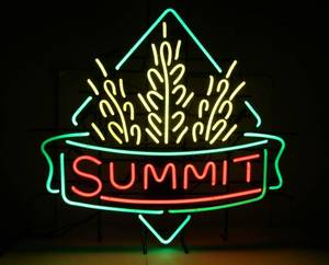lot 18 image: LARGE Working SUMMIT Neon Beer Sign