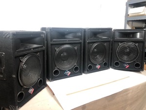 lot 357 image: Set of 4 NADY Audio PS-112 Pro Power Series 2-Way Full Range Speakers