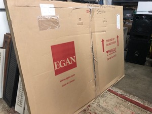 lot 358 image: LARGE New in Box EGAN Magnetic White Board