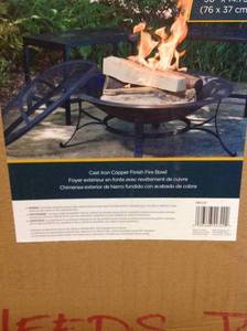 LOT WITH 3 HAMPTON BAY FIRE PITS SEE PICS