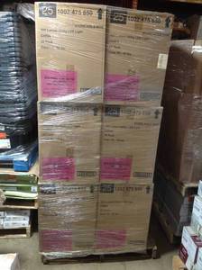 LOT WITH 6 BOXES OF NEW Defiant 500-Lumen Utility LED Work Flashlight Light 28PK PER BOX SEE PICS