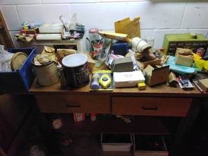 lot 132 image: Contents of Basement Workroom
