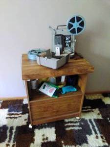 lot 460 image: Movie Projector and Stand