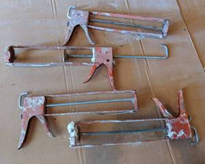 (4) Large Tube Caulking Guns