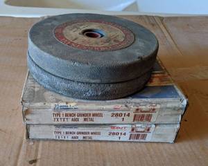 (4) Assorted Bench Grinder Wheels