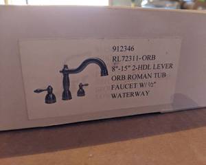 Millennium Oil Rubbed Bronze Roman Tub Faucet Assembly