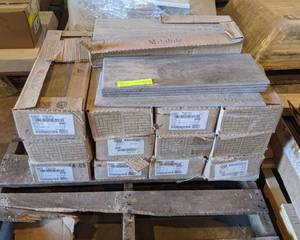 (148) 7 x 20 Grey Ceramic Tiles - Same color as lot 84