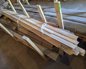Bundle of Approx. 60 White Trim Pieces and More