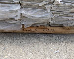 Large Lot of Cement Board Siding - Timber Bark Color