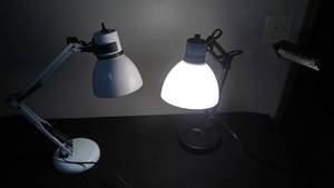 lot 62 image: Pair of Desk Lamps