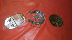 lot 9 image: Western Belt Buckles