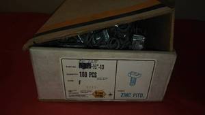 lot 63 image: B-Line Zinc Plated N-725 Spring Nuts