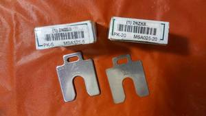 lot 80 image: Two Maudlin Slotted Pump Alignment Shim Replacement Packs
