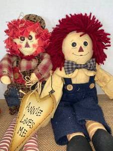Raggedy Ann and Andy Dolls