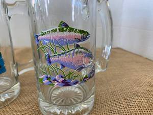 VINTAGE SCHMIDT BEER MUG SET