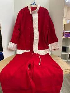 Vintage 1950s Santa Suit