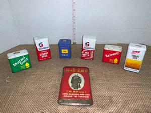 Vintage Collectables Tins