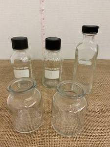 Wheaton  Corning Bottles