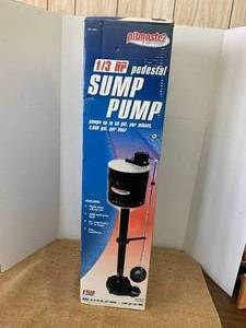 Pitmaster Pedestal Sump Pump New