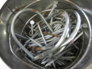 lot 39 image: Assorted Nails Bolts and Misc Hardw...