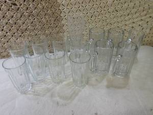 lot 45 image: Glass Mugs and Glasses  RM1...