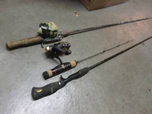 lot 63 image: Fishing Poles and Reels  RMBC...