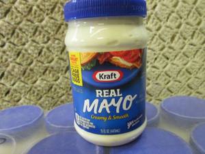 lot 97 image: Case of 12 Jars Kraft Real Mayo Bes...