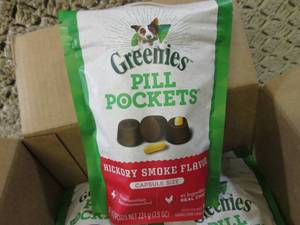 lot 110 image: Greenies Pet Pill Pockets Hickory S...