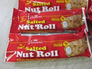 lot 124 image: 12 Salted Nut Roll Candy Bars Best ...