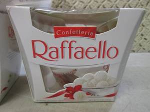 lot 137 image: 3 Boxes of Raffaello Candy Best by ...