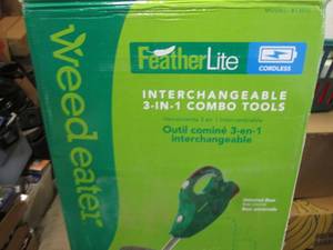 lot 150 image: Weed Eater Feather Lite Cordless In...