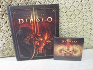 lot 184 image: The Art of Diablo Book and Diablo C...