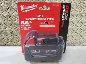 lot 193 image: Milwaukee M18 Red Lithium Battery N...