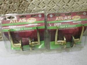 lot 222 image: Atlas Hall & Closet Door Hardware  ...