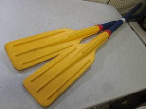 lot 232 image: Pair of Paddles 49 14 Long  F-1...