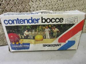 lot 240 image: Sportcraft Contender Bocce Ball Set...