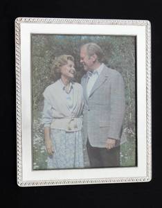 lot 45 image: President Gerald and Mrs. Betty Ford Framed Print
