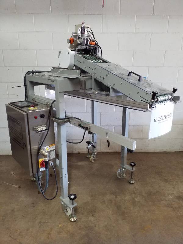 Pair of Longford Carton Feeders and 1,000 Liter Stainless Steel Tank