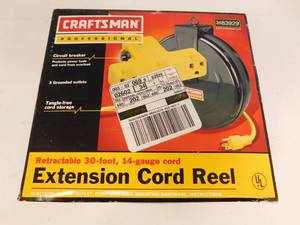 lot 16 image: Craftsman Extension Cord Reel
