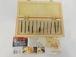 lot 41 image: Ryobi Detail Carver 6 Piece Chisel Set