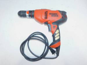 lot 45 image: Black & Decker Electric Hand Drill