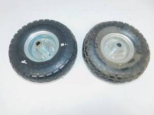 lot 53 image: Wheelbarrow Wheels