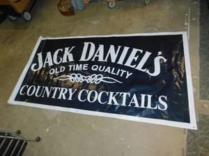lot 64 image: Large Jack Daniels Sign