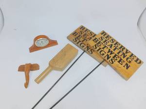 lot 68 image: Misc. Wooden Items
