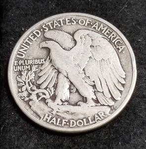 1943 WALKING LIBERTY SILVER HALF DOLLAR