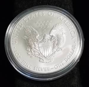 2013 AMERICAN SILVER EAGLE 1 TROY OZ. .999 FINE SILVER IN AIRTITE