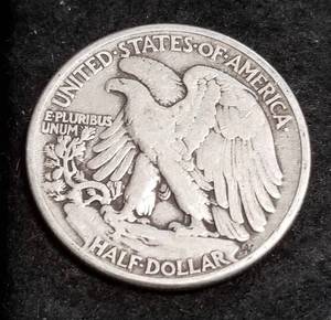 1945 WALKING LIBERTY HALF DOLLAR