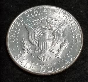 1964 KENNEDY HALF DOLLAR BU-UNC